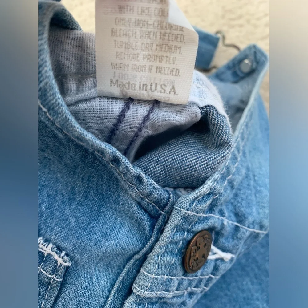 Vintage Oshkosh Size 18 Months Bib Overalls